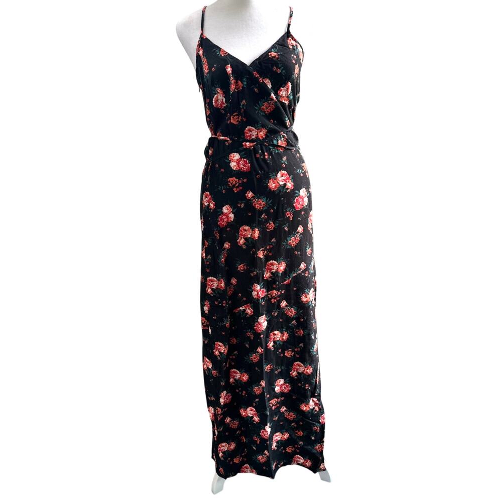 Rat and Boa Sz Small Floral Maxi Dress Romantic Sultry Boho Feminine Sexy Glam